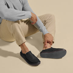 Moloā Slipper - Black / Dk Java