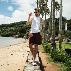Makiki  -  White Sand / Tapa