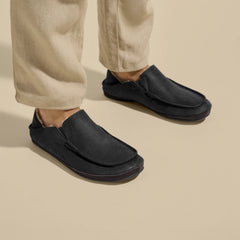 Moloā Slipper  -  Black / Dk Java